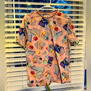 Vintage 90’s Pattern Funky T Shirt